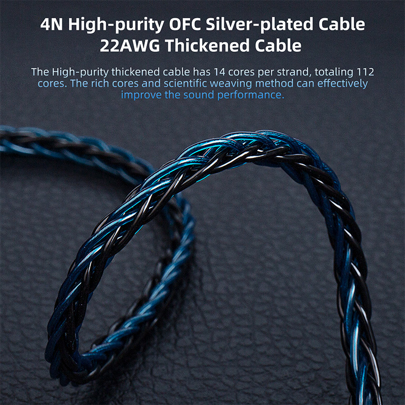 KBEAR ST12 Plus IEM Cable 8 Co - огляд і ціна In Ear Monitor Iem