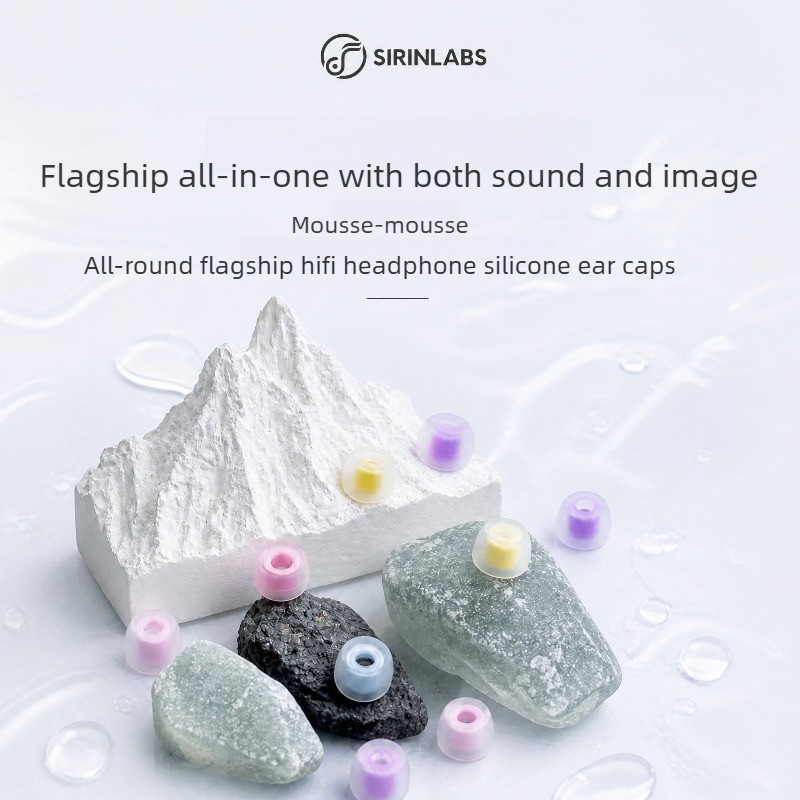 5 Pairs SIRINLABS for MOUSSE S - огляд і ціна Silicone Ear Tip Replacement