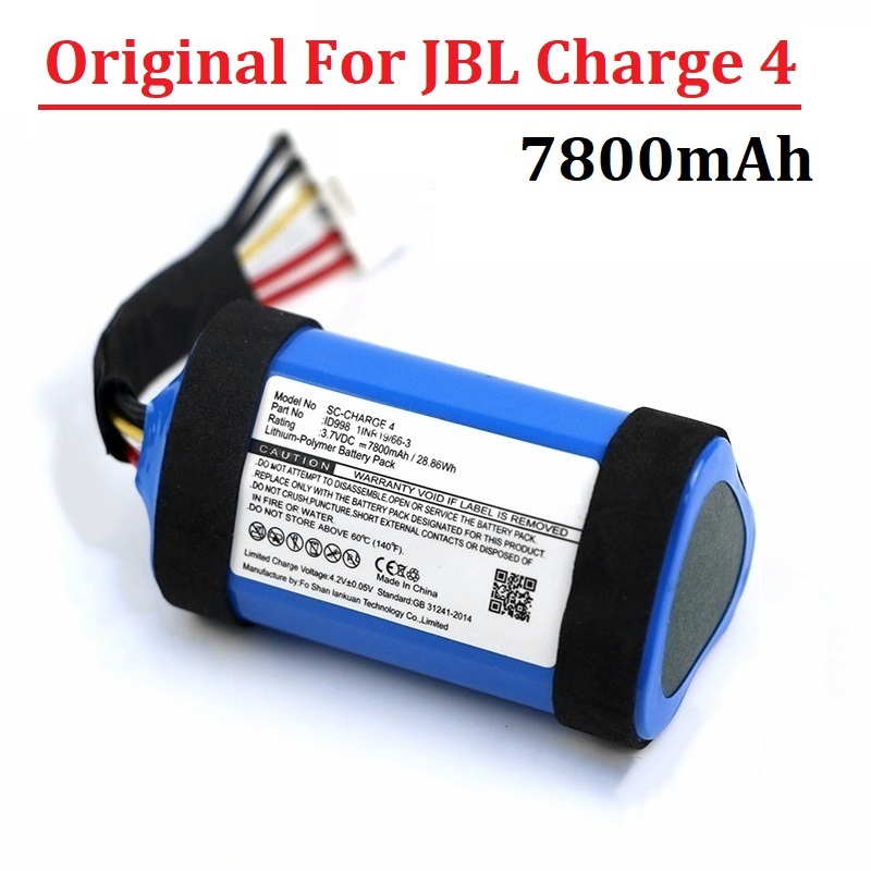 7800mAh For JBL Charge4 JBL 4  - огляд і ціна Jbl Speaker Go 4
