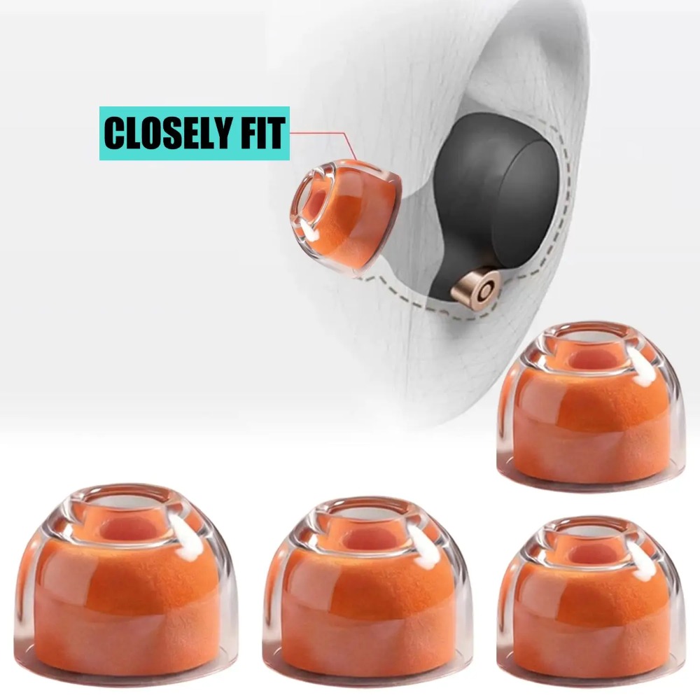 S/M/L Silicone+Memory Foam Ear - огляд і ціна Earphone Foam Tip