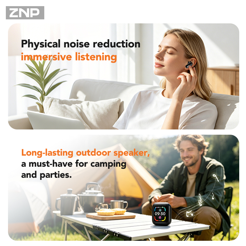 ZNP N04 TWS Wireless Earbuds W - огляд і ціна Usb C Earphone