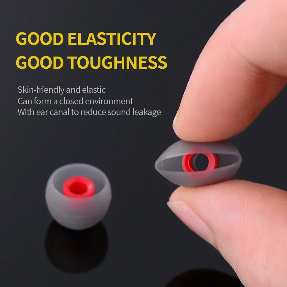 1/60Pairs Silicone in-Ear Earp - огляд і ціна Silicone Ear Tip Replacement