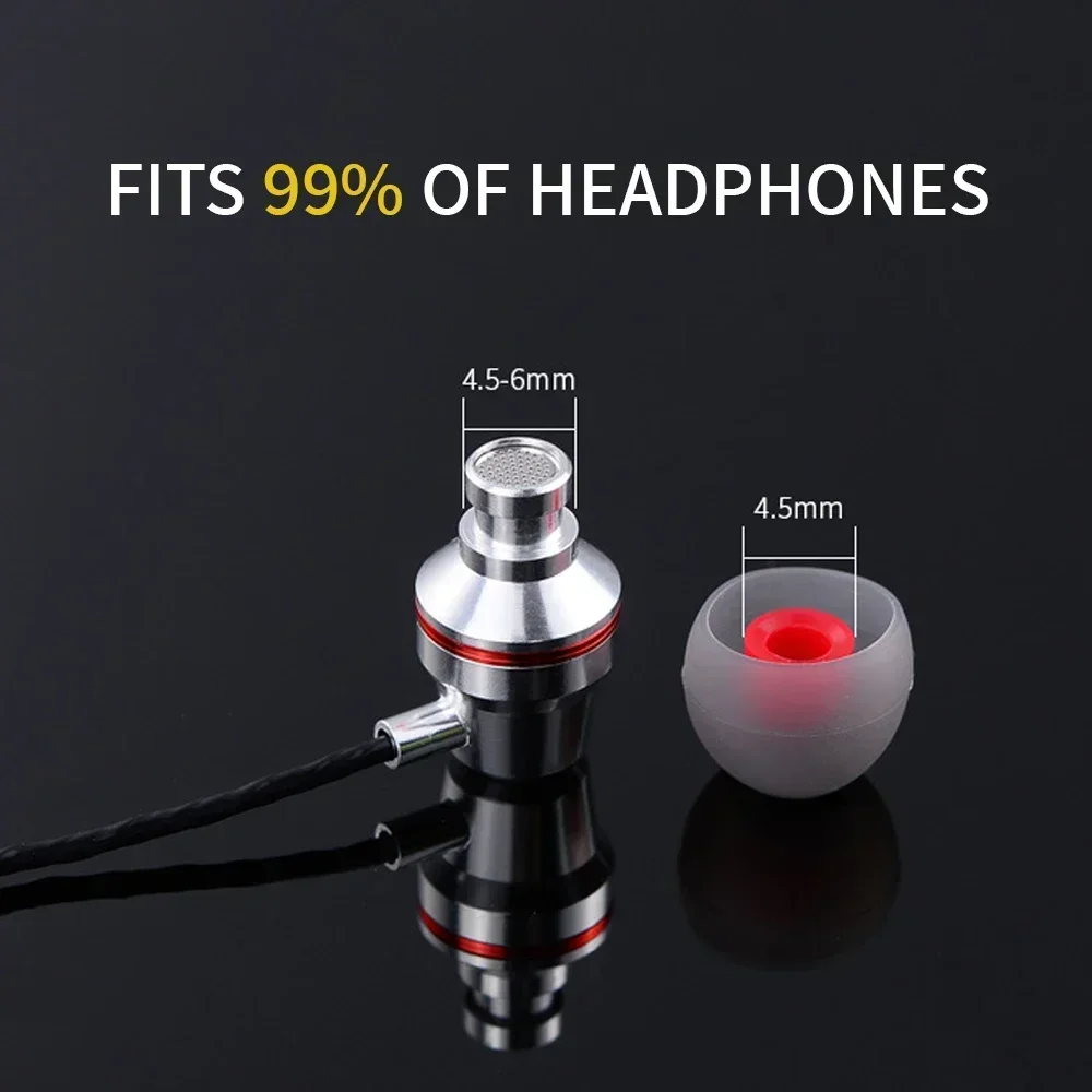 1/60Pairs Silicone in-Ear Earp - огляд і ціна Silicone Ear Tip Replacement