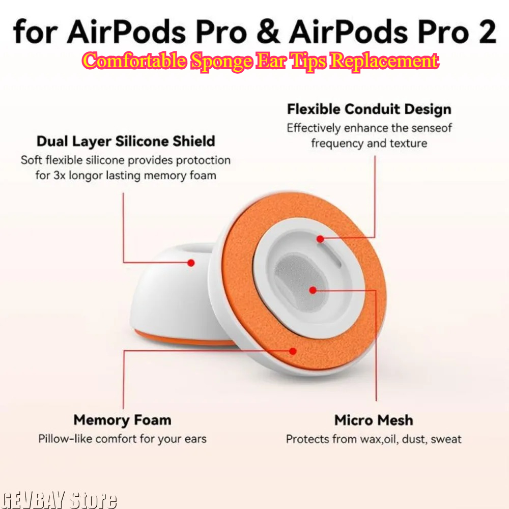 Comfortable Sponge Ear Tips Re - огляд і ціна Earphone Foam Tip