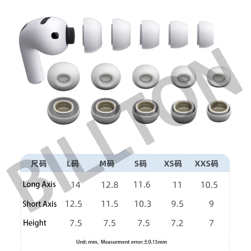 Eco-Friendly Silicone Ear Tips - огляд і ціна Silicone Ear Tip Replacement